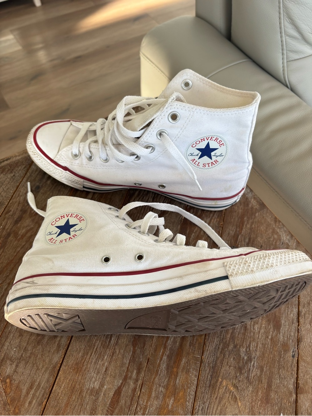 Converse White Chuck Taylor All Star High-Top Shoes